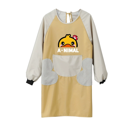 Модный милый японский водонепроницаемый стираемый фартук, делается под заказ, с печатью вашего логотипа