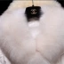 2018 mùa đông mới giả con cáo lông cỏ áo lông thú một phần dài cổ áo lông thú lớn xuống áo khoác nữ giải phóng mặt bằng