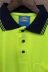 Thể thao giản dị T-Shirt nam ngoài trời POLO áo ve áo chạy thể dục ngắn tay khô nhanh thoáng khí huỳnh quang màu xanh lá cây kích thước lớn Áo polo thể thao