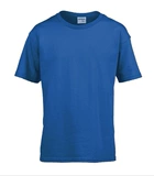 Детская хлопковая футболка с круглым воротником для раннего возраста, делается под заказ, с печатью вашего логотипа