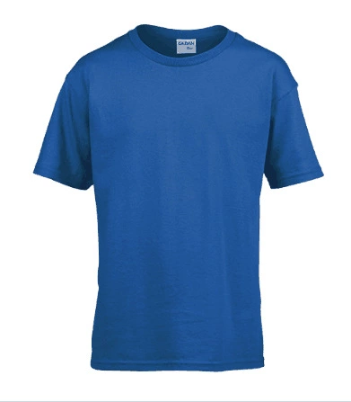 Детская хлопковая футболка с круглым воротником для раннего возраста, делается под заказ, с печатью вашего логотипа