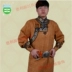 Áo choàng nam Mông Cổ Áo choàng nam Trang phục dân tộc Nam Áo choàng Mông Cổ Áo choàng khiêu vũ Trang phục biểu diễn sân khấu - Trang phục dân tộc