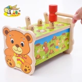 Большая игрушка антистресс «Суслик» для раннего возраста, барабаны для мальчиков и девочек, 1-3 лет