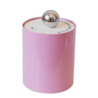 Розовый+серебряный мяч