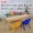 Trẻ em đa chức năng trò chơi gỗ rắn bàn đồ chơi giáo dục bàn kép sử dụng lật xây dựng bàn gỗ học bàn hướng dẫn - Đồ chơi giáo dục sớm / robot