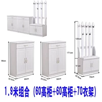 1,9 метра (60 шкафов+60 шкафа+70 вешала)