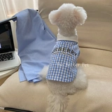 Tide Dog Dog Clothing Sheribby Bear Teddy Bomei маленькие кошки и кошачья рубашка ins ins