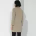 Áo khoác hai mặt nữ mùa thu đông mới Áo len mỏng màu trơn mới Áo len ngắn Hàn Quốc - Áo khoác ngắn