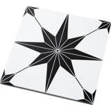 Французская ретро черно -белая плитка кухня ресторан туалетная плитка туалетная ванная комната настенная плитка кирпич двор балконы балконы плитка