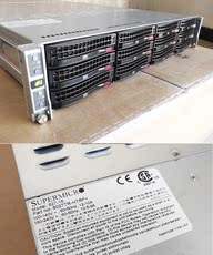 Сервер 全新超微 2u四子星 sys-6027tr-htrf+ 双路2011超微1600w电源