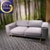 Đồ nội thất thiết kế cổ điển đơn giản và thoải mái giản dị ba chỗ ngồi sofa hiện đại Bắc Âu phòng khách sofa vải sofa