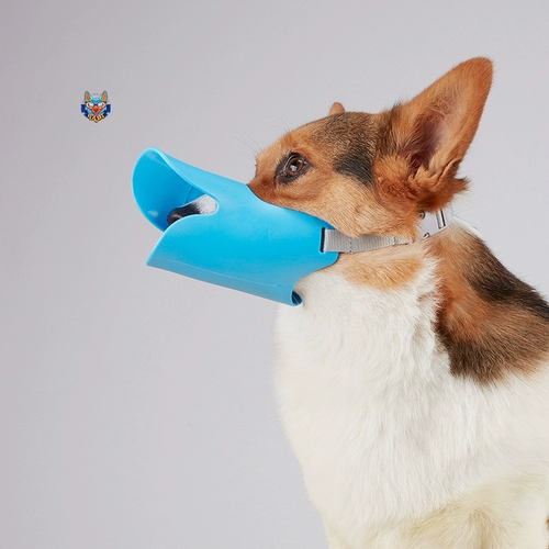 Собачья крышка для рта собачья маска для утки анти -сайте анти -анти -руловый корги сражается средние маленькие маленькие собаки набор собак