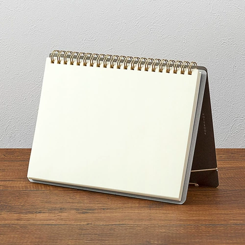 Япония Midori +Stand Stand -Style Notebook MD Paper Paper Black A5A6