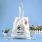 Тканевый мешок, портативный мешочек, делается под заказ, с печатью вашего логотипа, на шнурках