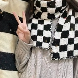 Шахматы для влюбленных, плетеный шарф ручной работы, клубок пряжи, DIY