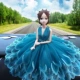 Trang trí xe cưới búp bê cao cấp sáng tạo cô gái dễ thương công chúa xe trang trí trang trí xe quà tặng - Trang trí nội thất