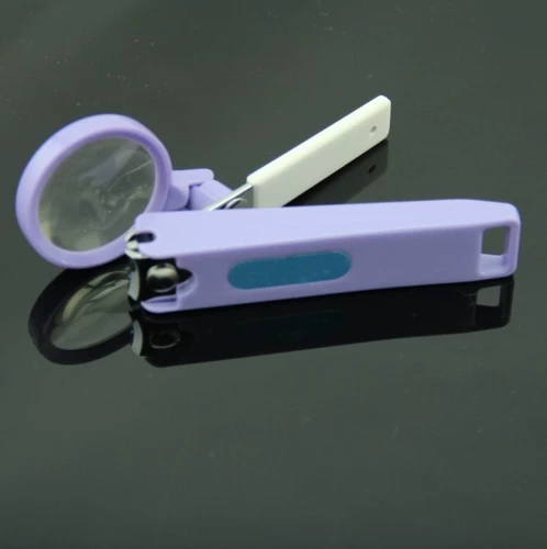 Лупа для ногтей, детские маникюрные кусачки для пожилых людей