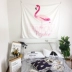 Cây nghệ thuật Bắc Âu flamingo treo vải giải trí tấm thảm mềm trang trí nội thất trang trí khăn trải bàn rèm trang trí tường Tapestry