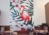 Fan Wei [nhà] Bắc Âu Flamingo ins nền vải tường bao che treo thảm trang trí treo vải trang trí B & B - Tapestry tham trang tri Tapestry