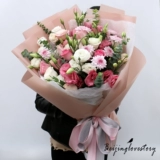 Цветочный букет выпускной Пекин Тяньцзин День рождения Цветочный Экспресс Тонг Цветочный Магазин с розами и гвоздиками подсолнечника