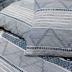 Pro-Ikea nhiệt độ Sloss chăn và gối màu trắng hình học mẫu-to-kích thước sọc xanh - Quilt Covers chăn mền cotton Quilt Covers