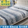 Pro-Ikea nhiệt độ Sloss chăn và gối màu trắng hình học mẫu-to-kích thước sọc xanh - Quilt Covers chăn mền cotton