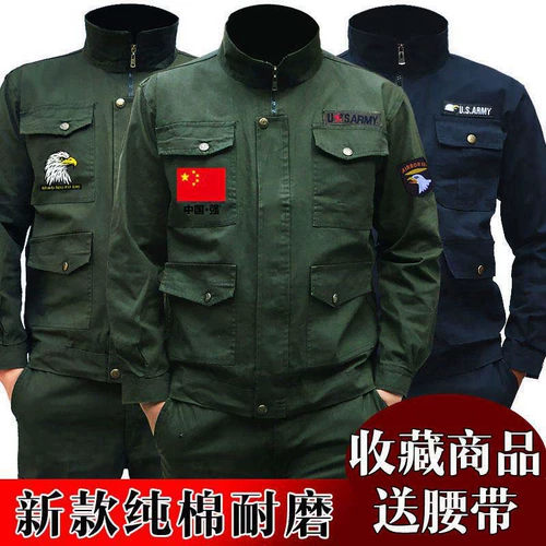 Осенний комбинезон, износостойкий лонгслив, увеличенная толщина, защита от ожогов