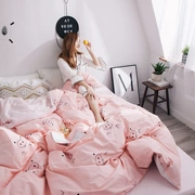 Chăn bông đơn mảnh 1.6 × 2.1 đôi 1.5x2 m 6 × 7 người đơn 160 bằng 210 con lợn ba mảnh - Quilt Covers