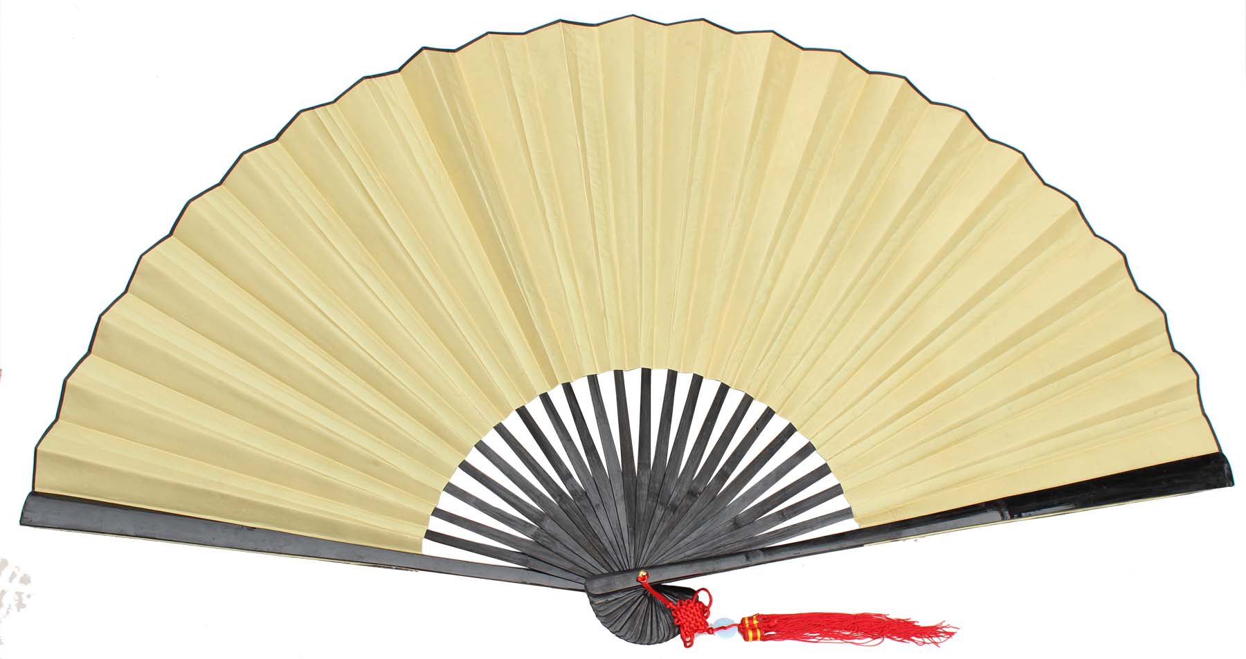 次品装饰用空白大挂扇 空白大折扇 80cm大扇 婚庆等活动用扇子