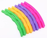 Разноцветный пластиковый съемный гимнастический обруч для детского сада, игрушка
