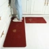 thảm bếp trượt có thể được cắt chống dầu pvc trong nước nhựa không thấm nước mat dải khâu giường đầy đủ đặc biệt - Thảm sàn Thảm sàn