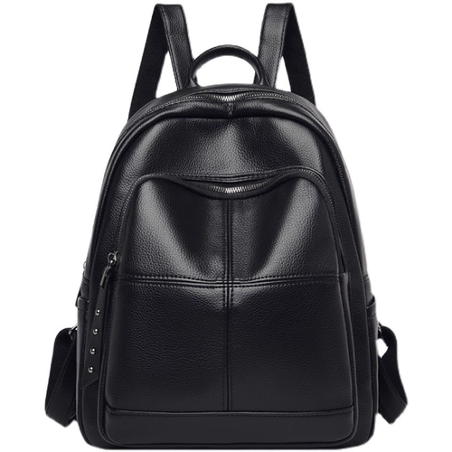 Вместительный и большой рюкзак, сумка через плечо, универсальная модная сумка для путешествий, Гонконг, коллекция 2023, из натуральной кожи