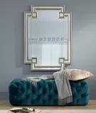 Европейское стиль нео -классный мягкий мебельный зеркальный зеркальный зеркальный зеркальный зеркальный зеркал зеркало зеркало зеркало зеркало зеркало зеркало зеркало настройка зеркала