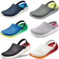 dép quai hậu cho be gái 10 tuổi Mùa Hè Crocs Nam Nữ Cặp Đôi LiteRide Crocs Giày Đi Biển Unisex Ngụy Trang Dép | 204592 dép đi trong phòng mổ dép dán quai ngang