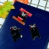 Huy hiệu acrylic tùy chỉnh trâm điện thoại di động shell vá Kumamoto gấu DIY để bản đồ trang sức dán huy hiệu sinh viên túi