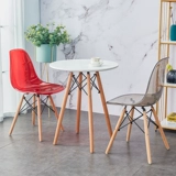 Современный скандинавский призрачный пластиковый стульчик для кормления домашнего использования, популярно в интернете