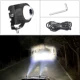 đèn led gầm ô tô Xe LED Spotlight Off -Road Xe laser High -beam Van Cars Mid -NET Light Sửa đổi thanh mặt trước Đèn sương mù Mobilizer Universal đèn gầm ô tô đèn xenon ô tô