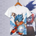 Dragon Ball Tôn Ngộ Không Dragon Ball Siêu Super Saiyan Phim Hoạt Hình Ngắn Tay Áo T-Shirt Anime Ngoại Vi Trẻ Em Mặc sticker búp bê Carton / Hoạt hình liên quan