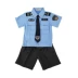 Trẻ em ngày cảnh sát đồng phục nhỏ cảnh sát quần áo lực lượng đặc biệt nhỏ trang phục cảnh sát giao thông mẫu giáo nhỏ đồng phục hiệu suất quần áo - Trang phục