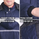 Комбинезон, светоотражающий защищающий от холода пуховик, длина миди, увеличенная толщина