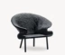 Nghệ thuật đơn giản Bắc Âu hình lounge chair Doodle Ghế thiết kế nội thất phòng khách phòng mô hình sáng tạo đồ nội thất Đồ nội thất thiết kế