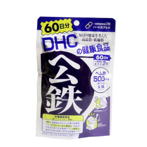 DHC Gongtie Red Nen вкусовые таблетки для таблеток 60 -дневные добавки железа японское продукт для здоровья железо, экстракт животного пищи