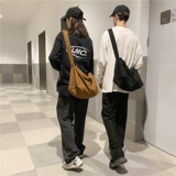 Вместительная и большая сумка на одно плечо, мужская спортивная спортивная сумка, сумка для путешествий для отдыха, японская сумка через плечо, в корейском стиле