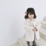 Áo khoác nỉ cho bé gái 2018 mùa đông mới toi trẻ em phiên bản Hàn Quốc của áo khoác len cho bé ngoại áo khoác len cho bé gái