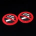 Không hút thuốc trong xe cung cấp xe, không có dấu hiệu cảnh báo hút thuốc, không hút thuốc, không hút thuốc - Truy cập ô tô bên ngoài