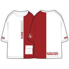 Аниме футболки/шляпы/одежда 我的英雄学院轰焦冻二次元动漫周边t恤短裤套装撞色衣服