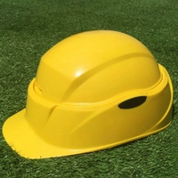 Складной желтый светоотражающий шлем