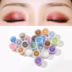 Hộp đêm Pearlescent Pha Lê Wafer Eyeshadow Powder Trang Điểm Mắt Sáng Bột Giai Đoạn Trang Điểm Trẻ Em Bridal Trang Điểm Đặc Biệt Shining Eyes bảng mắt 3ce 9 ô Bóng mắt