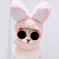 Розовая шляпа кролика 