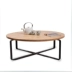Mỹ wrought sắt retro gỗ rắn bàn cà phê phòng khách văn phòng loại đơn giản thời trang ngắn bàn chân bàn trà nhỏ lễ trà bảng